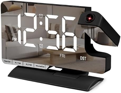 SZELAM Digital Clock, Alarm Clock Bedside by SZELAM
