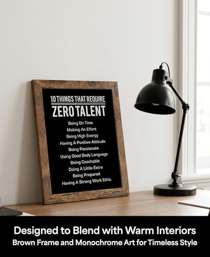 10 Things That Require Zero Talent Wall Art - Image 2