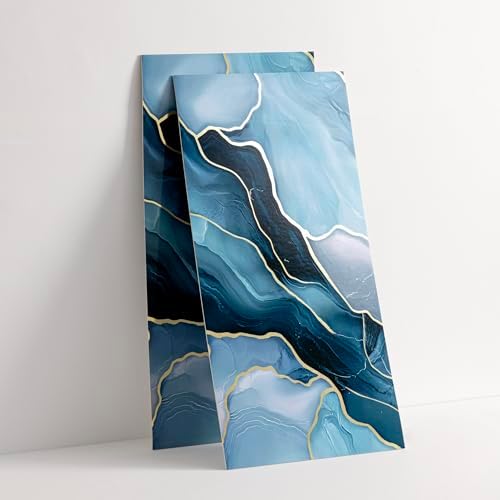 Haimin 3D Wall Panels Peel and Stick Marble Tile Look 10 Pack Waterproof - Image 4