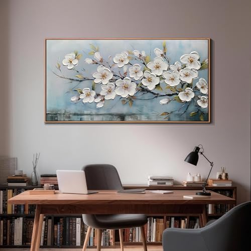 Anolyfi Framed Large Textured Canvas Wall Art - Image 4