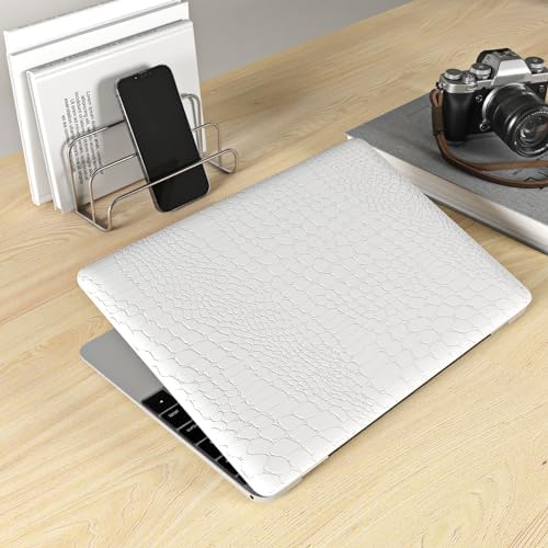 Livelynine 15.8X394 Crocodile Textured Wallpaper Stick and Peel White Modern - Image 6