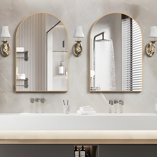 Wall Mounted Mirror, Arched Wall Mirror - Image 2