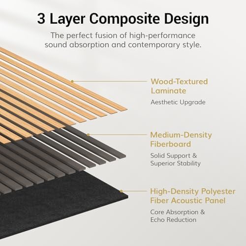TONOR Wood Wall Panels for Interior Wall Decor-4 Pack 47.2" x 23.6" - Image 3