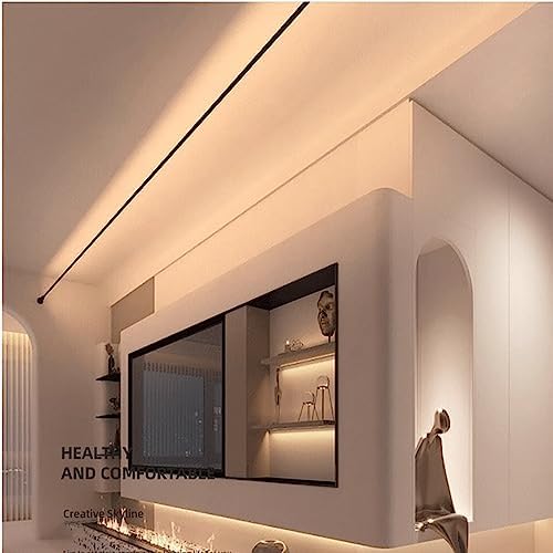 LED Bar Light, 360° Adjustable Linear Sconce, 4000K Black 236Inch - Image 6