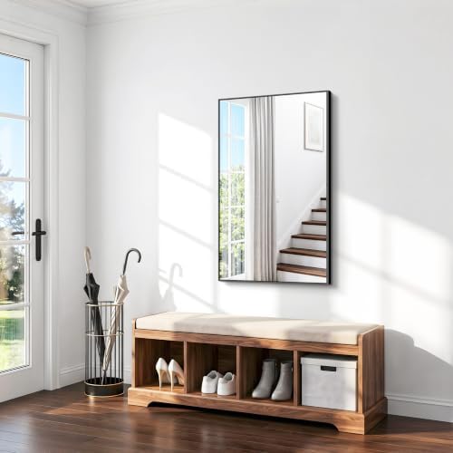 BONEWEI Bathroom Mirror, 30x46 inch Wall Mirror - Image 3