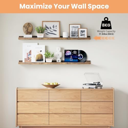 upsimples Floating Shelves for Wall Decor and Storage - Image 4