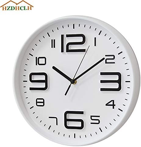 HZDHCLH Wall Clock 12 Inch Silent Non Ticking Clock - Image 3