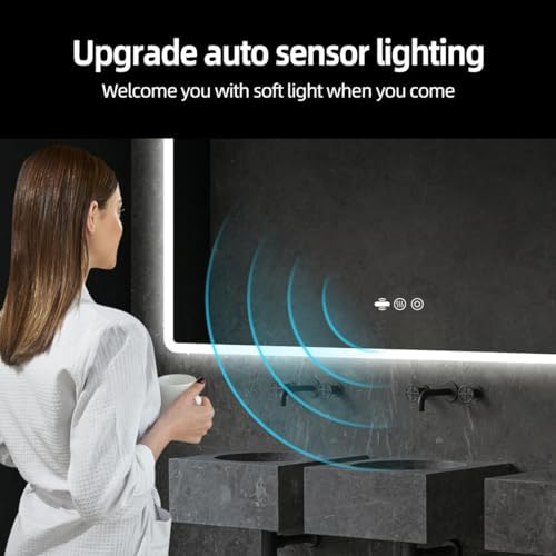 48"X36" LED Mirror for Bathroom - Image 2