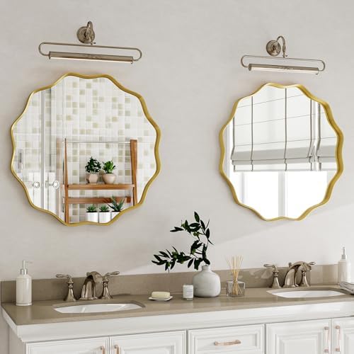 Wavy Round Mirror - Image 2