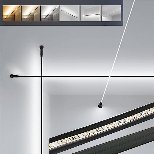 Modern Linear LED Wall Light, Minimalist Decorative Light Strip by Unknown