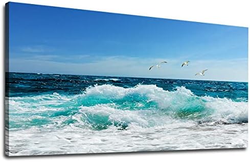tigeridge Sea Beach Canvas Wall Art by TigeridgeArt