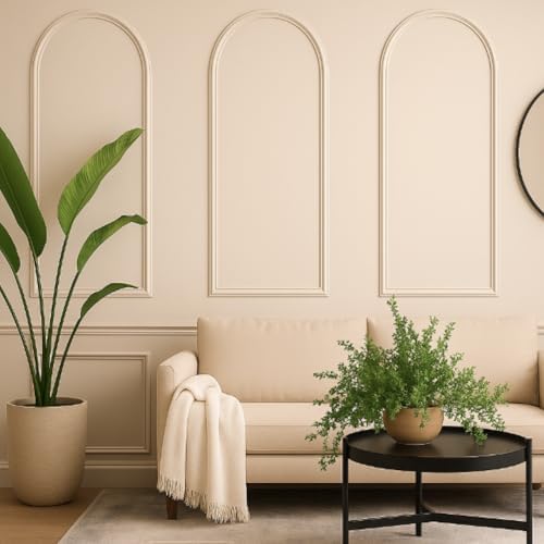 Colingmill 3 Set 24 x 64 Inch Arch Wall Molding Kit Peel Stick Wall Panel - Image 4