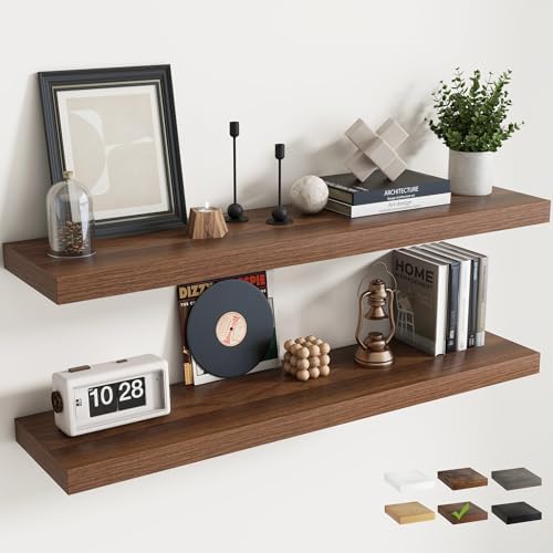 48 Inch Floating Shelves for Wall by Marsmiles