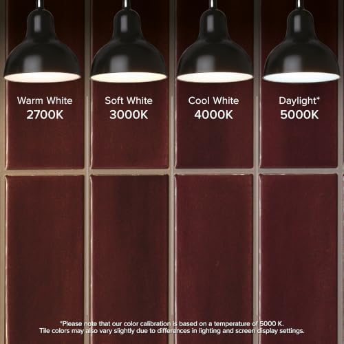 Smart Tiles Peel and Stick backsplash, Stacked Burgundy Red - Image 4