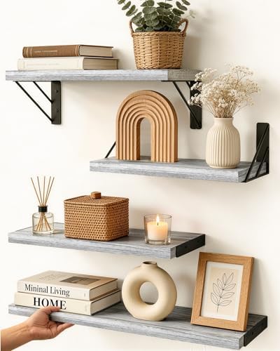 BAYKA Wall Mounted Floating Shelves by Bayka