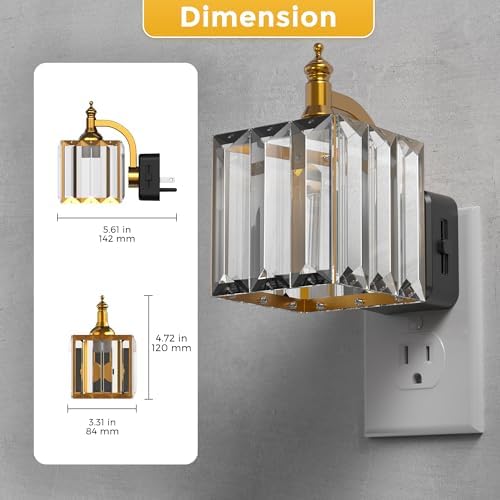 L LOHAS LED Night Light, 2 Pack Night Lights Plug into Wall - Image 4