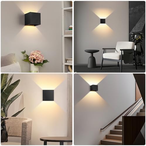 Modern LED Wall Sconce, 3000K Warm White Up & Down Wall Light - Image 7
