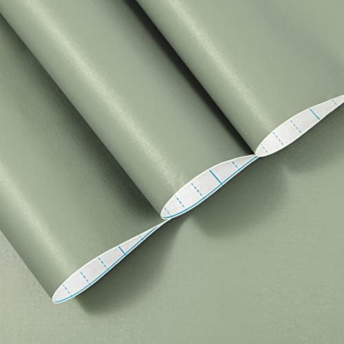 Sage Green Wallpaper Stick and Peel Green Contact Paper Removable Wallpaper - Image 6