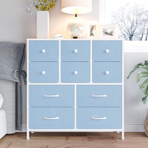 Baby Blue Peel and Stick Wallpaper Self Adhesive Light Blue Velvet Drawer Liner - Image 6