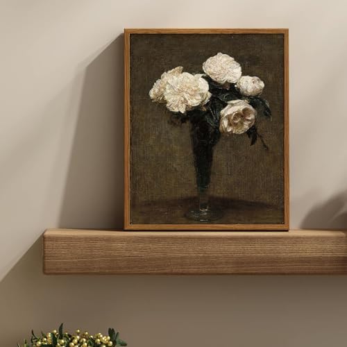 unrio Vintage Floral Wall Art Prints - Image 2