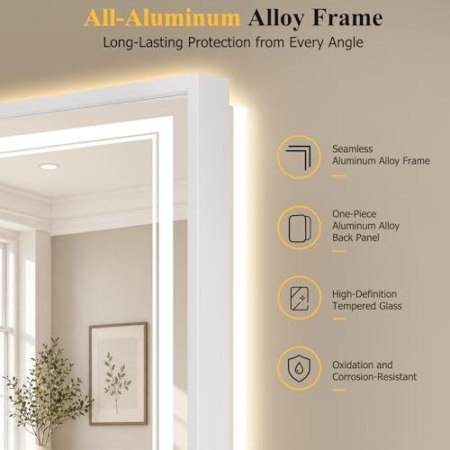 36"x48" LED Bathroom Mirror - Image 4
