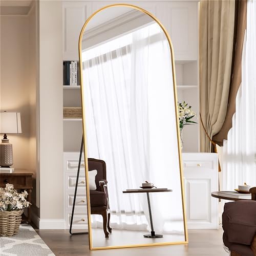 Antok 71" x26” Arched Full Length Mirror, Floor Mirror - Image 2