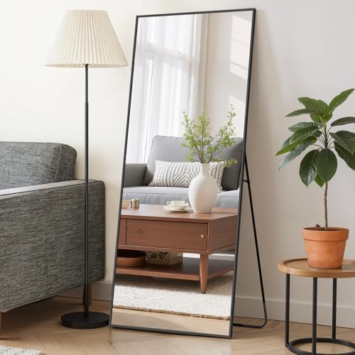 Mirror Full Length 56"x21", Rectangle Full Body Floor Mirrors by SageNest