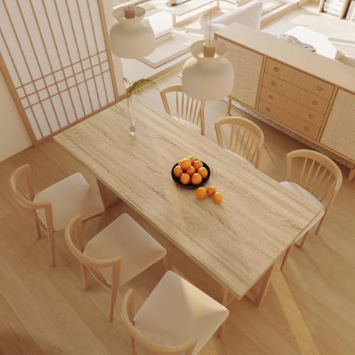 Abyssaly Light Wood Oak Contact Paper Peel and Stick Wallpaper - Image 6