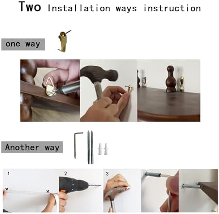 2-Tier Wall Mounted Floating Shelf - Image 6