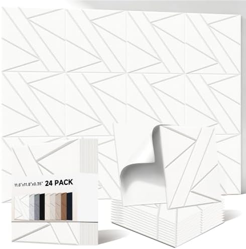 Acoustic Panels, 24 Pack Sound Proof Foam Panels by AUTORIFIC