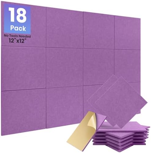 Focusound 18 Pack Sound Proof Panels by Focusound