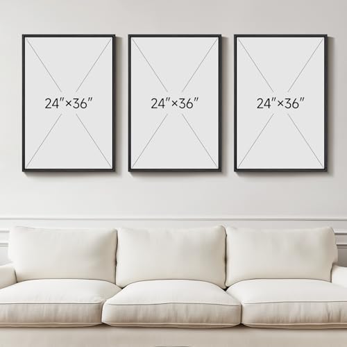 Large Framed Landscape Wall Art - Image 3