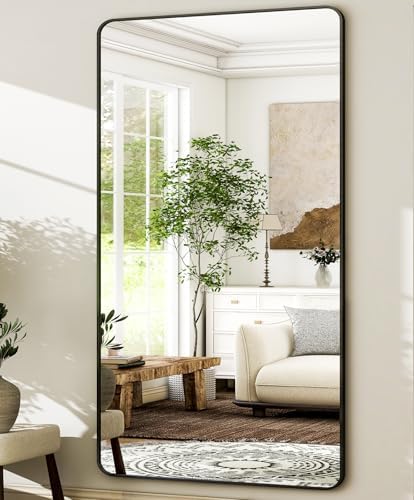 HARRITPURE 80"x40" Full Length Mirror, Oversized Floor Mirror - Image 7