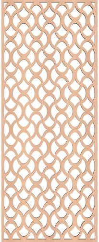 Resort Decorative Pierced Fretwork Wood Wall Panels, 9 3/8"W x 24 3/8"H x 3/8"T - Image 4