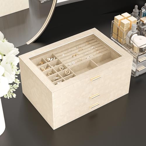 15.7"x472" Self Adhesive Cream Beige Velvet Drawer Liner - Image 6