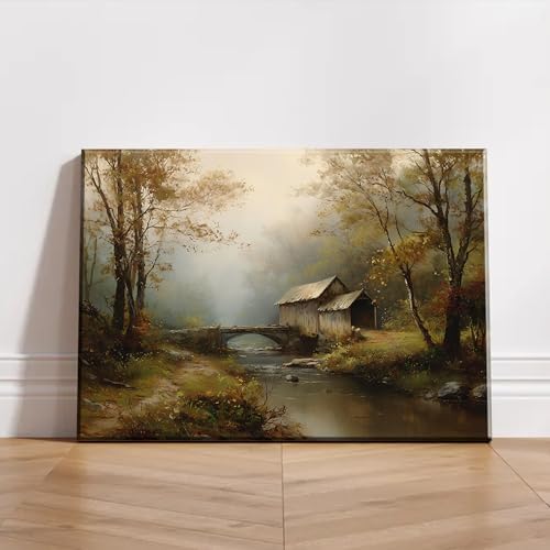 Serene Landscape Canvas Wall Art - Image 2