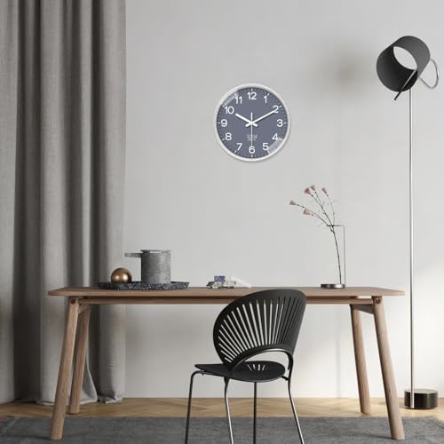 XNM Minimalist Wall Clocks Battery Operated 10 Inch - Image 6