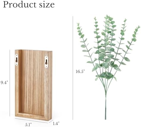 Dahey 2 Pack Wall Planter Vase - Image 3