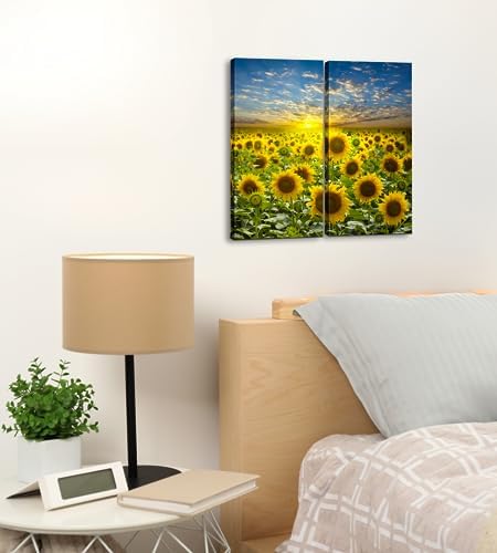 Sunflower Canvas Wall Art Decor - Image 4