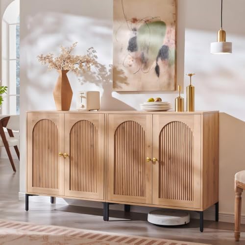 IFGET 61.75" W Modern Arched Sideboard Buffet Cabinet by IFGETEnrichYourLivingSpace