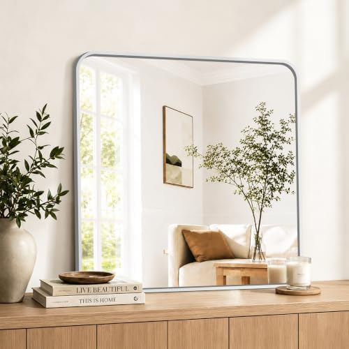 Bathroom Vanity Mirror, 30”x30” Wall Mirror - Image 5