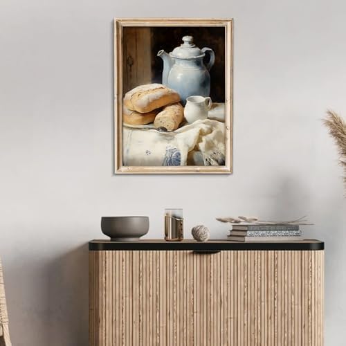 uniro Vintage Kitchen Wall Art Prints - Image 5