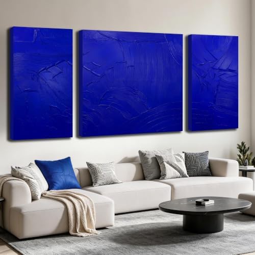 3 Picture Wall Art Abstract Painting Wall Decor by HUBOSKNCANVASWALLART