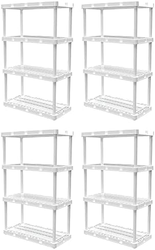 Gracious Living 4-Shelf Storage Shelves & Rack by GraciousLiving