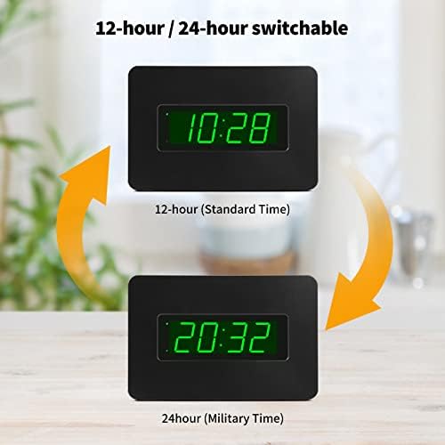 Digital Wall Clock Battery Operated - Image 6