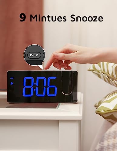 GOLOZA Projection Alarm Clock, Digital Clock - Image 6