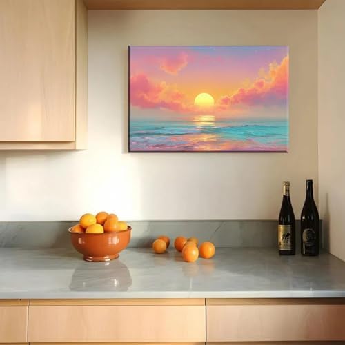 Serene Landscape Canvas Wall Art - Image 7