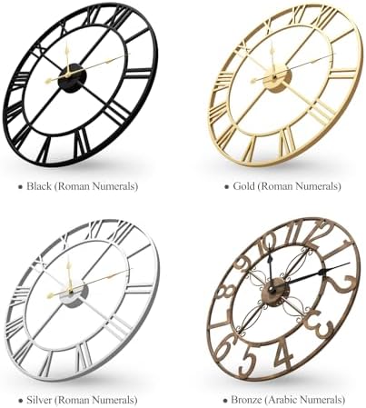 Cuspin 36 Inch Large Wall Clock - Image 6