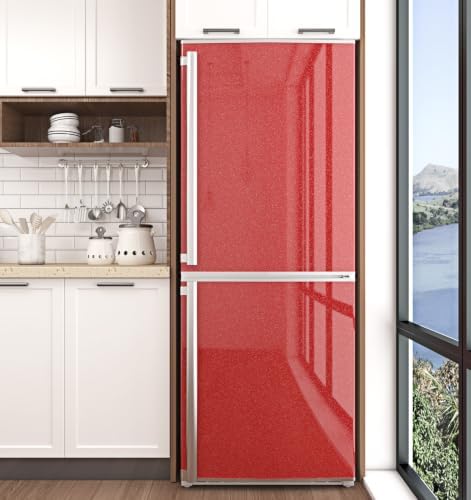 Shiny Red Contact Paper for Counter Top Peel and Stick Waterproof - Image 4