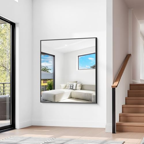 BONEWEI Bathroom Mirror, 36x40 inch Wall Mirror - Image 3